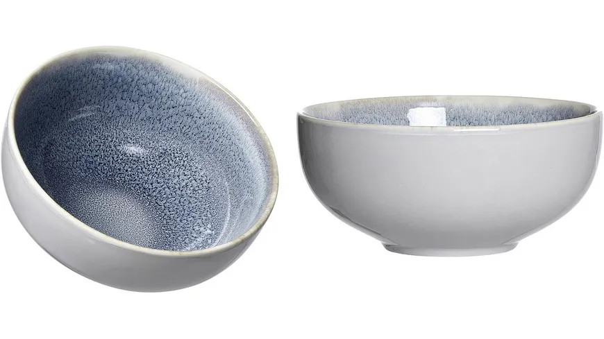Ritzenhoff & Breker Schale tief STONE SKAGEN Ø 15cm blau beige