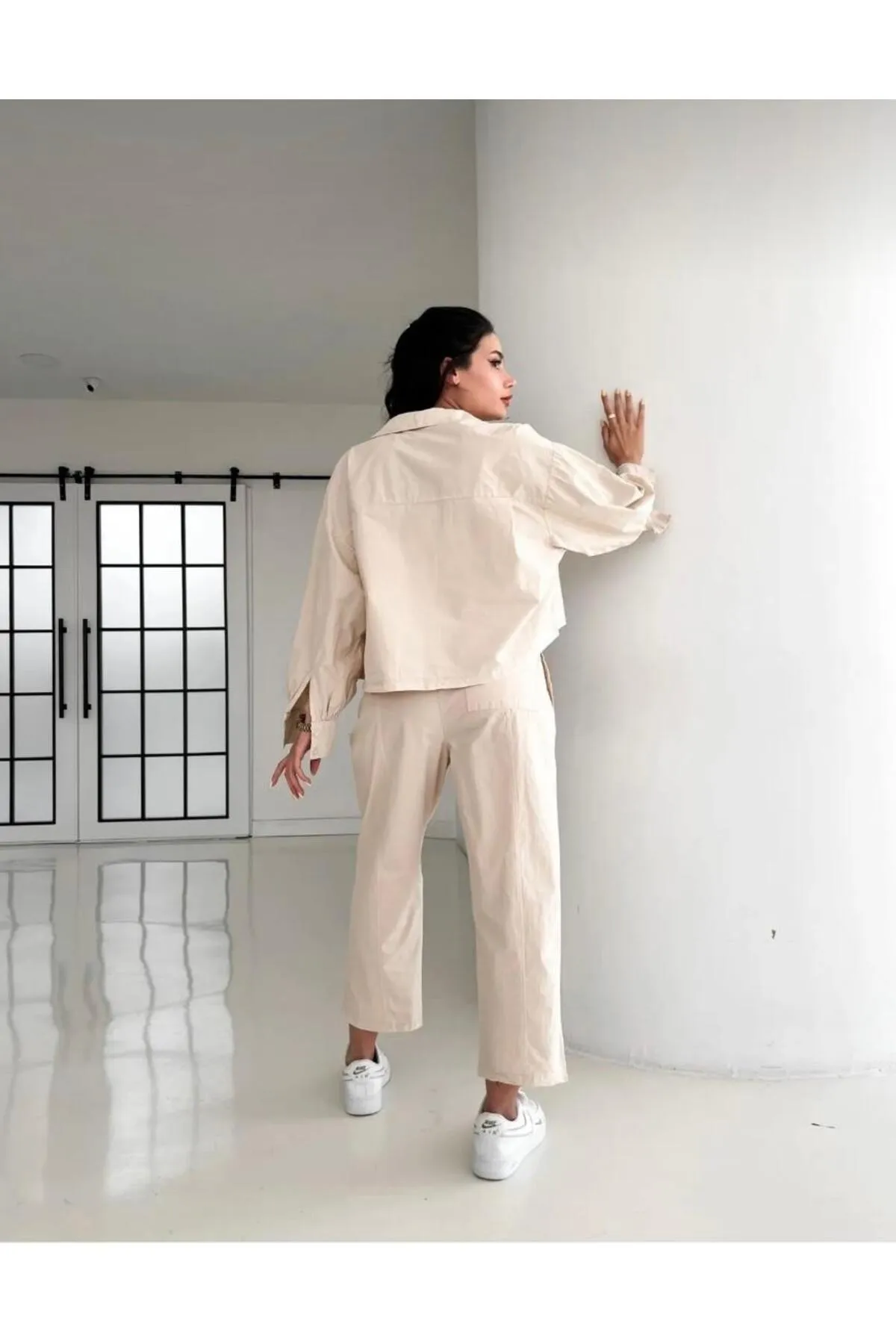 Laluvia  Zweiteiler - Grau - Regular Fit