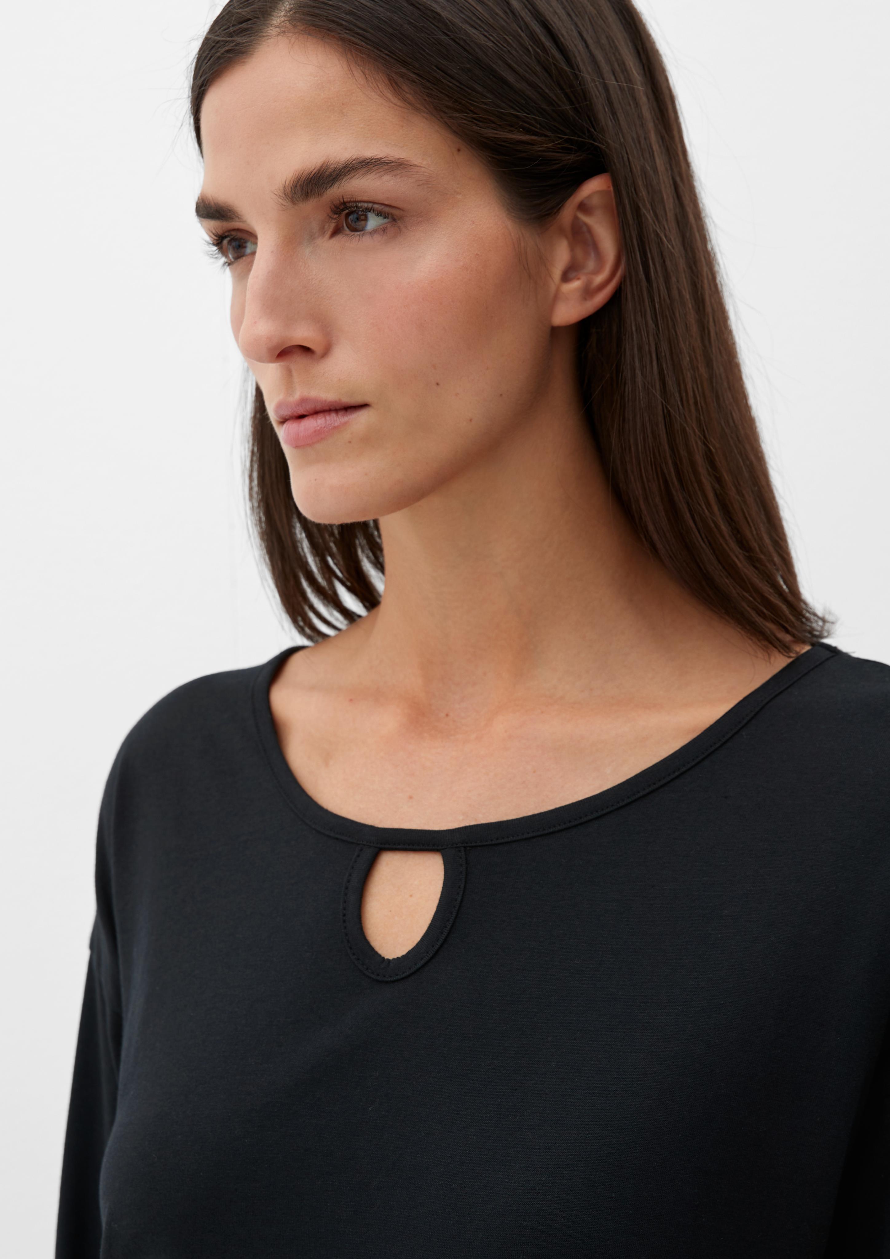 Pyjamashirt im Baumwollmix  6008012-9999