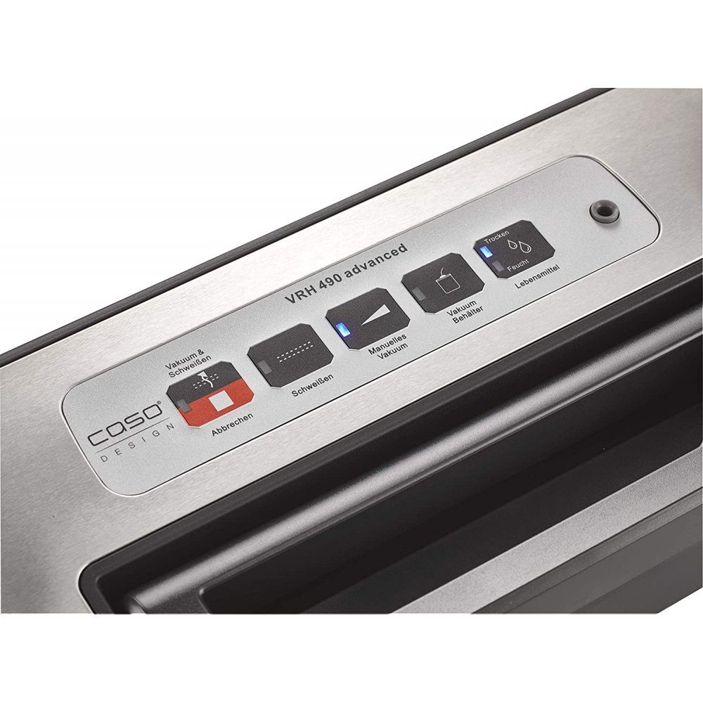 Caso Vakuumierer VRH 490 Advanced - Vakuumierer - schwarz/edelstahl
