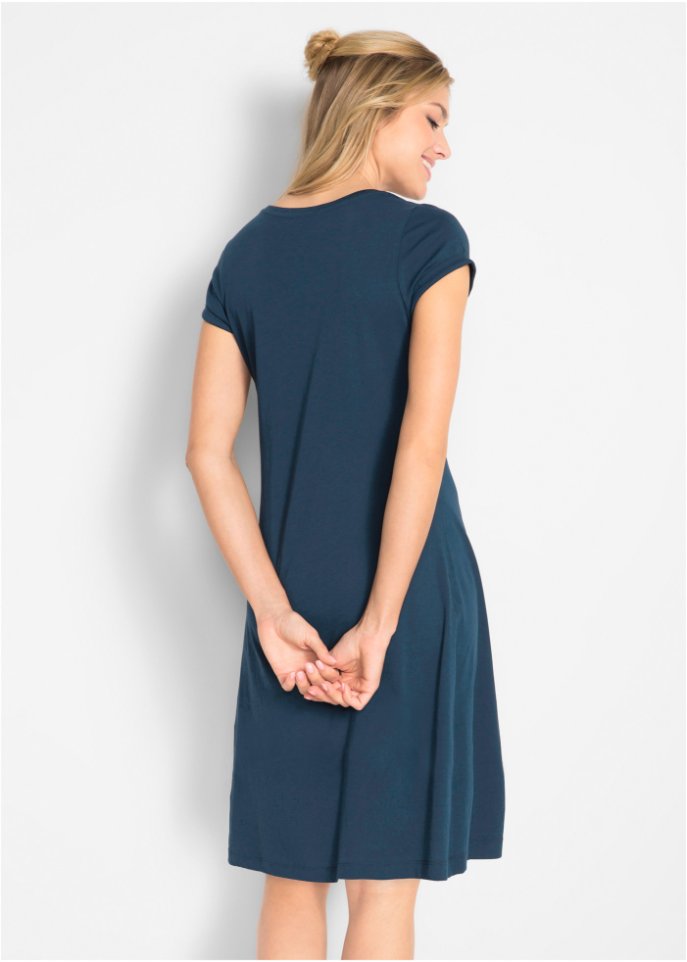 Shirtkleid, Kurzarm