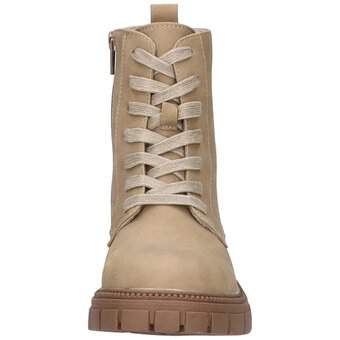 Puccetti Schnür Boots in beige