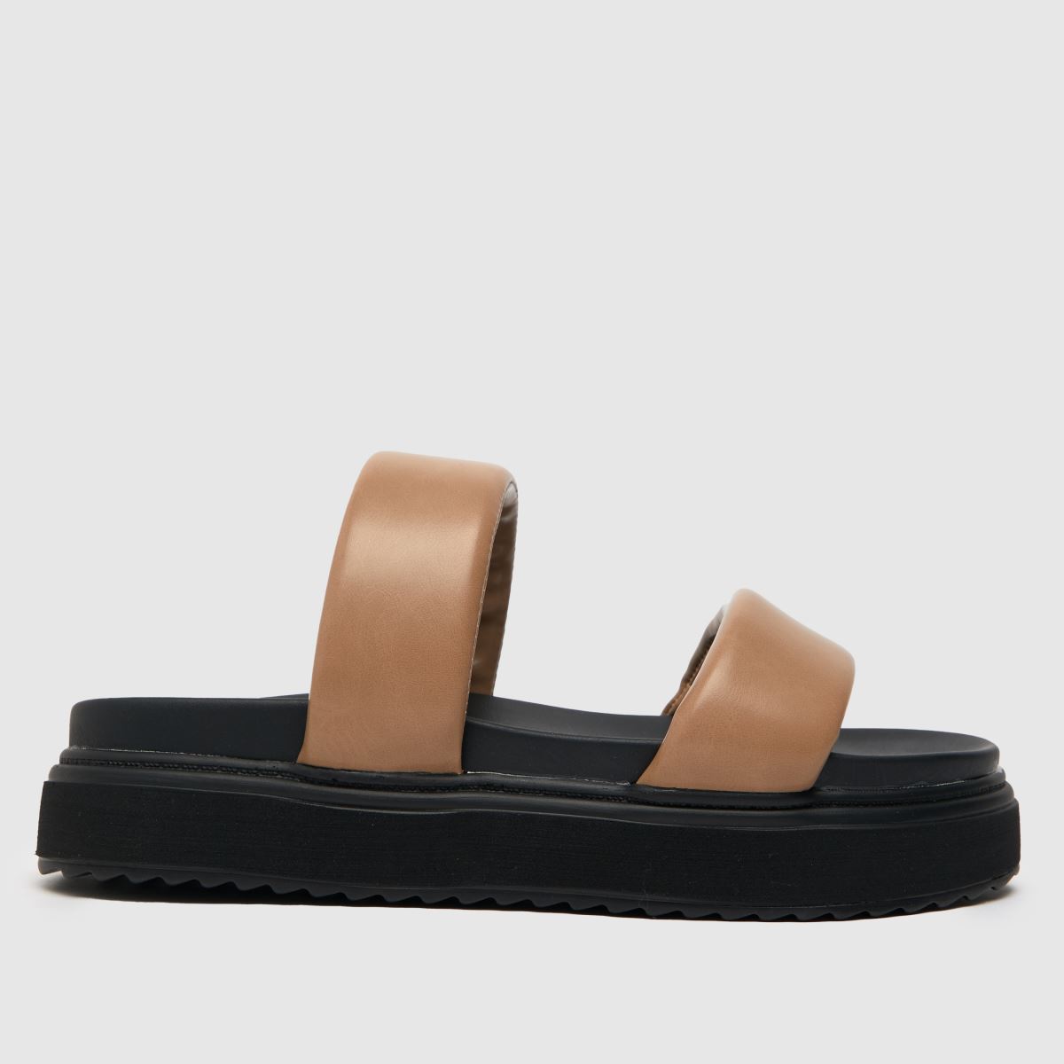 Schuh True párnázott szandál natúr színben