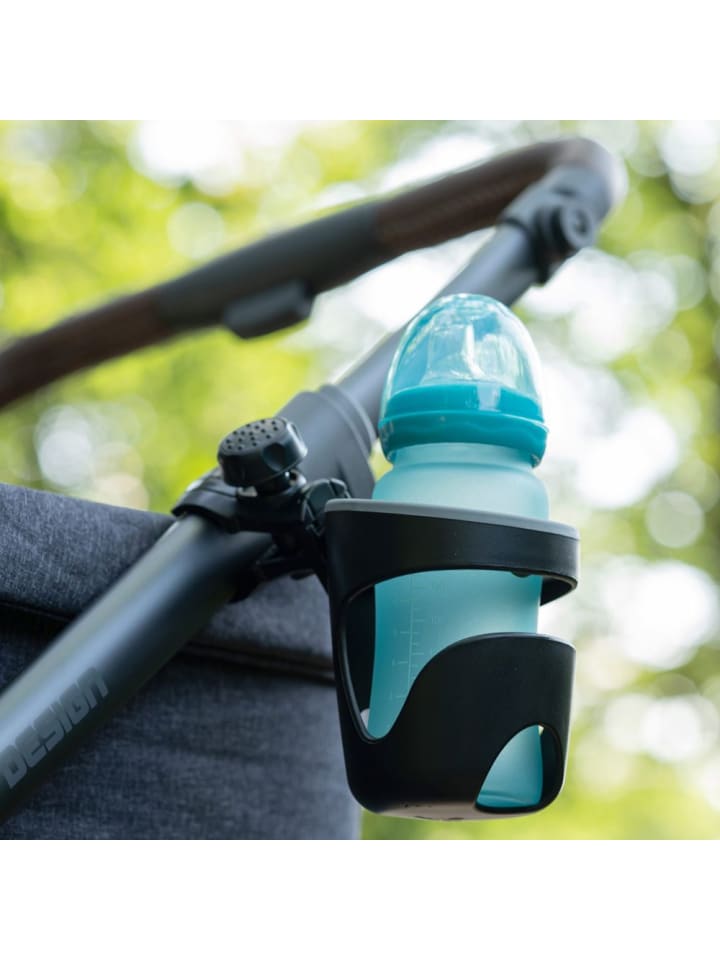 Zamboo Getränkehalter für Buggy und Kinderwagen - Schwarz in schwarz,grau günstig kaufen onesize