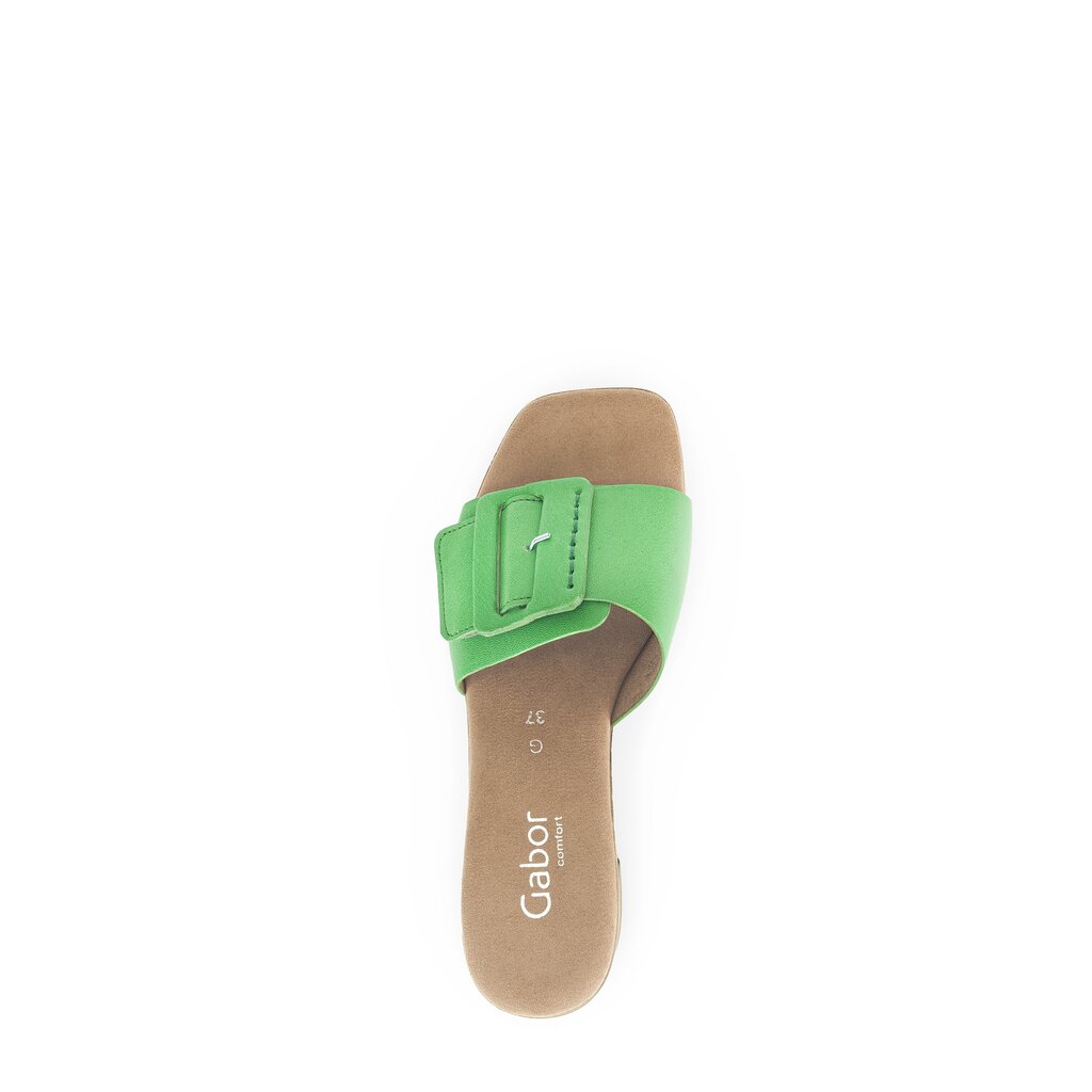 Gabor comfort Pantolette grün