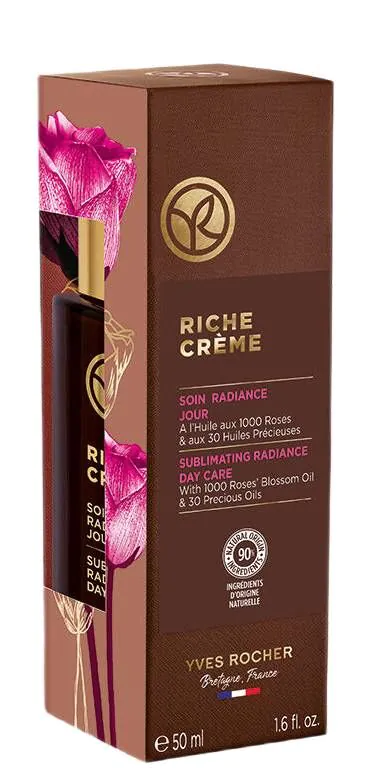 Yves Rocher Riche Creme Illuminating dnevna emulzija protiv bora