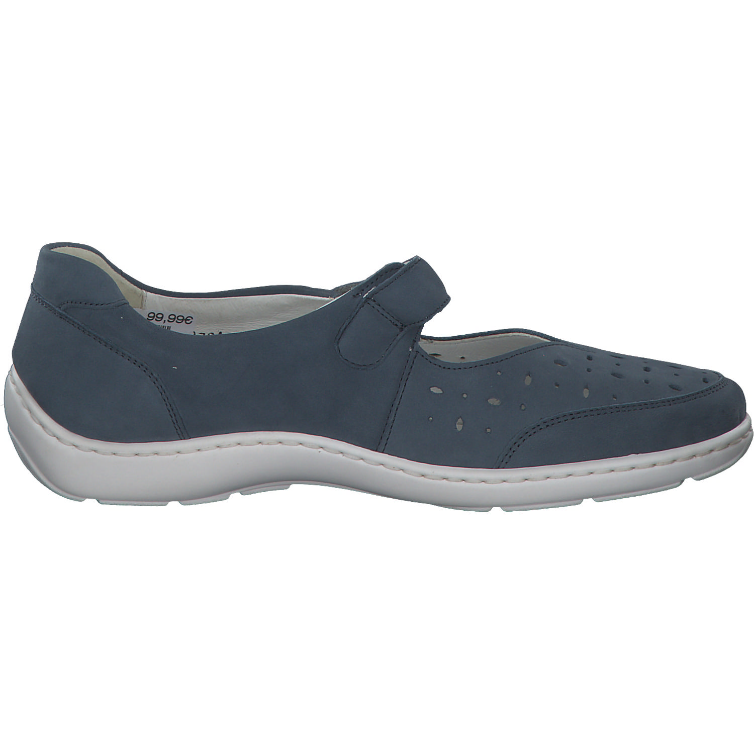 Waldläufer Henni 496325, Komfort-Ballerinas, Damen, denim