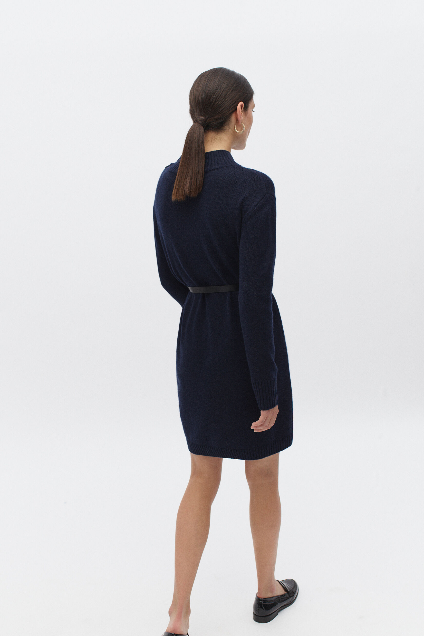 robe solveig bleu marine femme