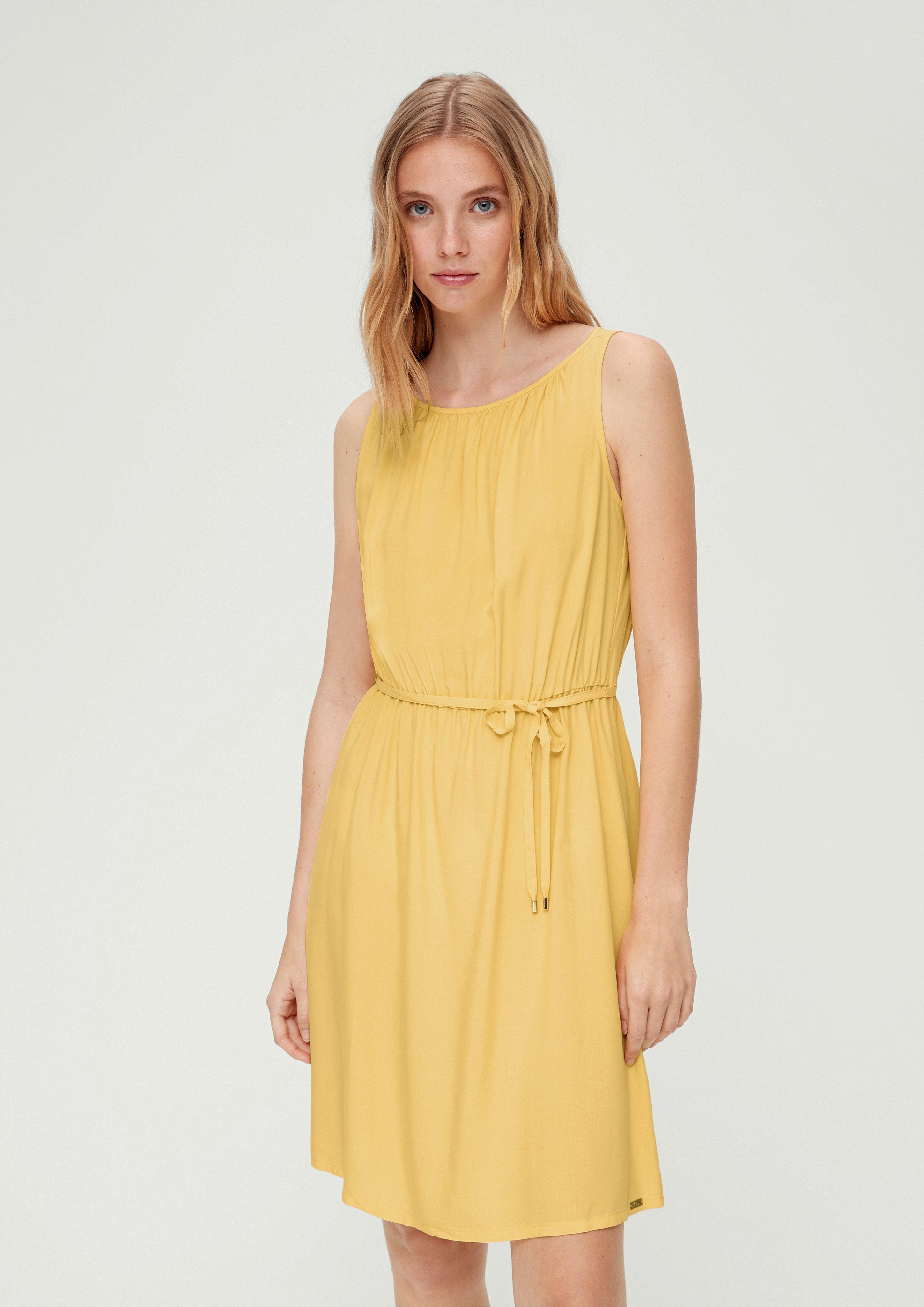 Viskosekleid mit Raffung  2130846-1317
