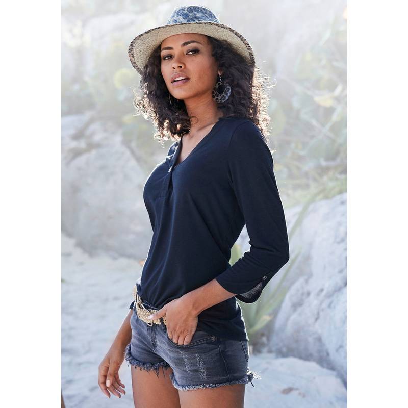 Lascana Longshirt Damen