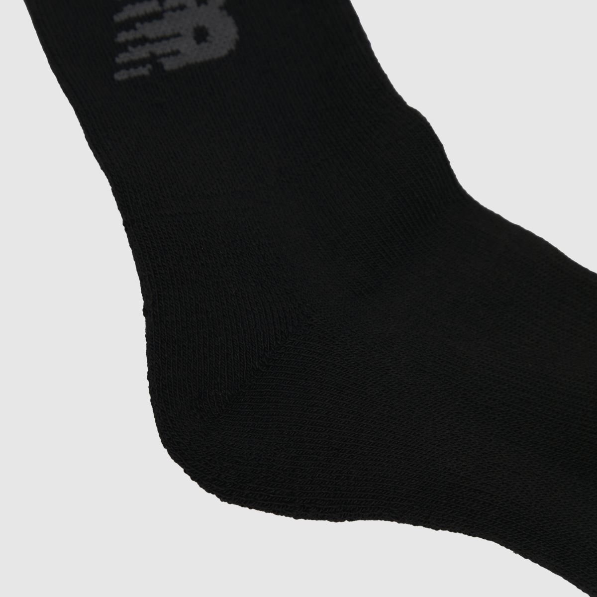 New Balance črne otroške športne nogavice, 3 kompleta