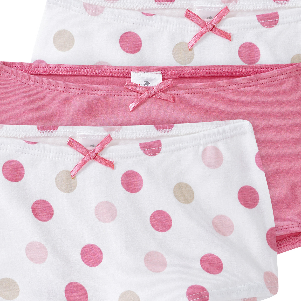 3 Mädchen Pantys in verschiedenen Dessins