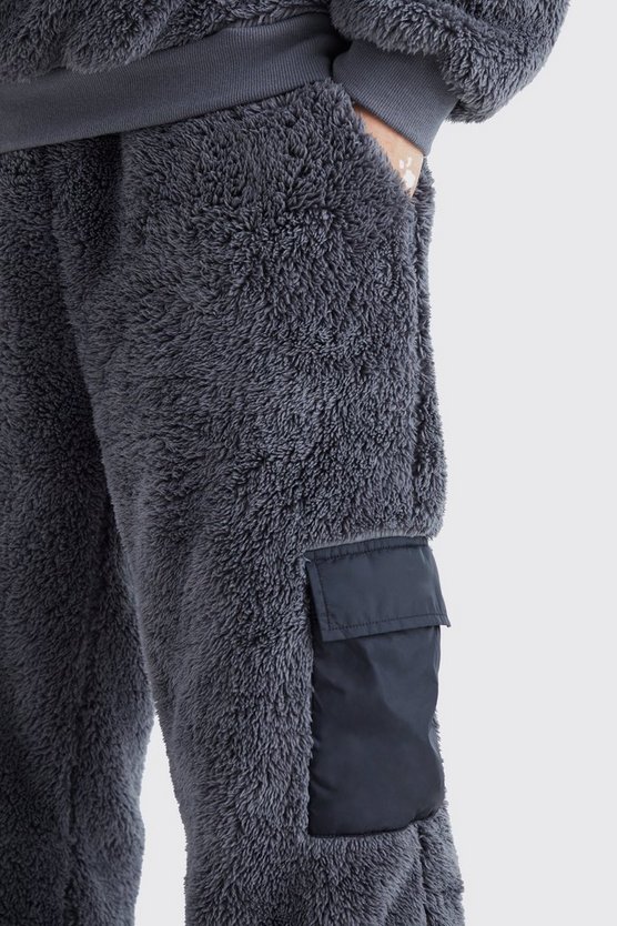Cargo-Jogginghose mit Nylon-Taschen