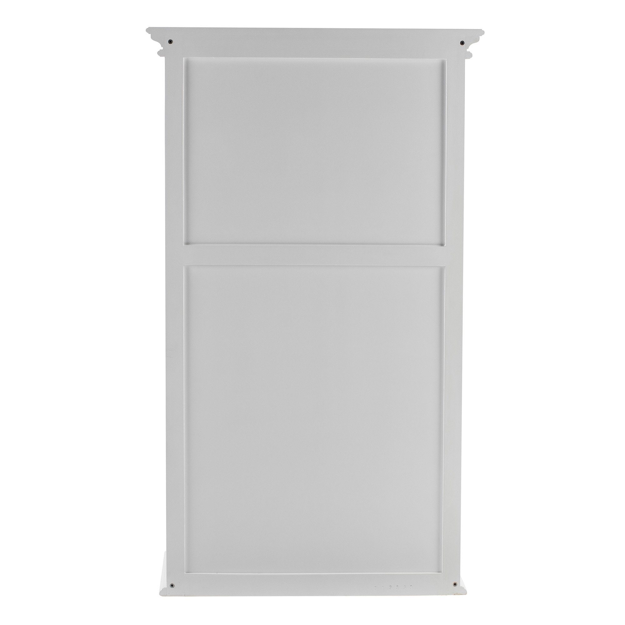 Novasolo Küchenbuffet Provence Verstellbare Regale, Single-Bay Hutch Kabinett
