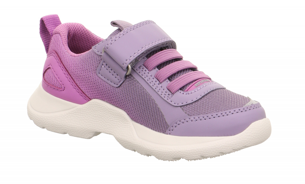 RUSH - Lila Sneaker low mit Klettverschluss