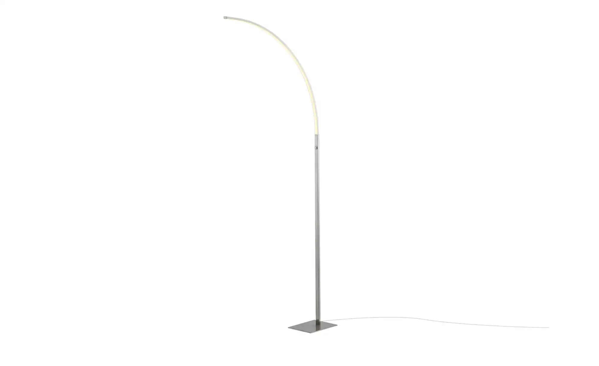 KHG LED-Stehleuchte, 1-flammig, nickel-matt