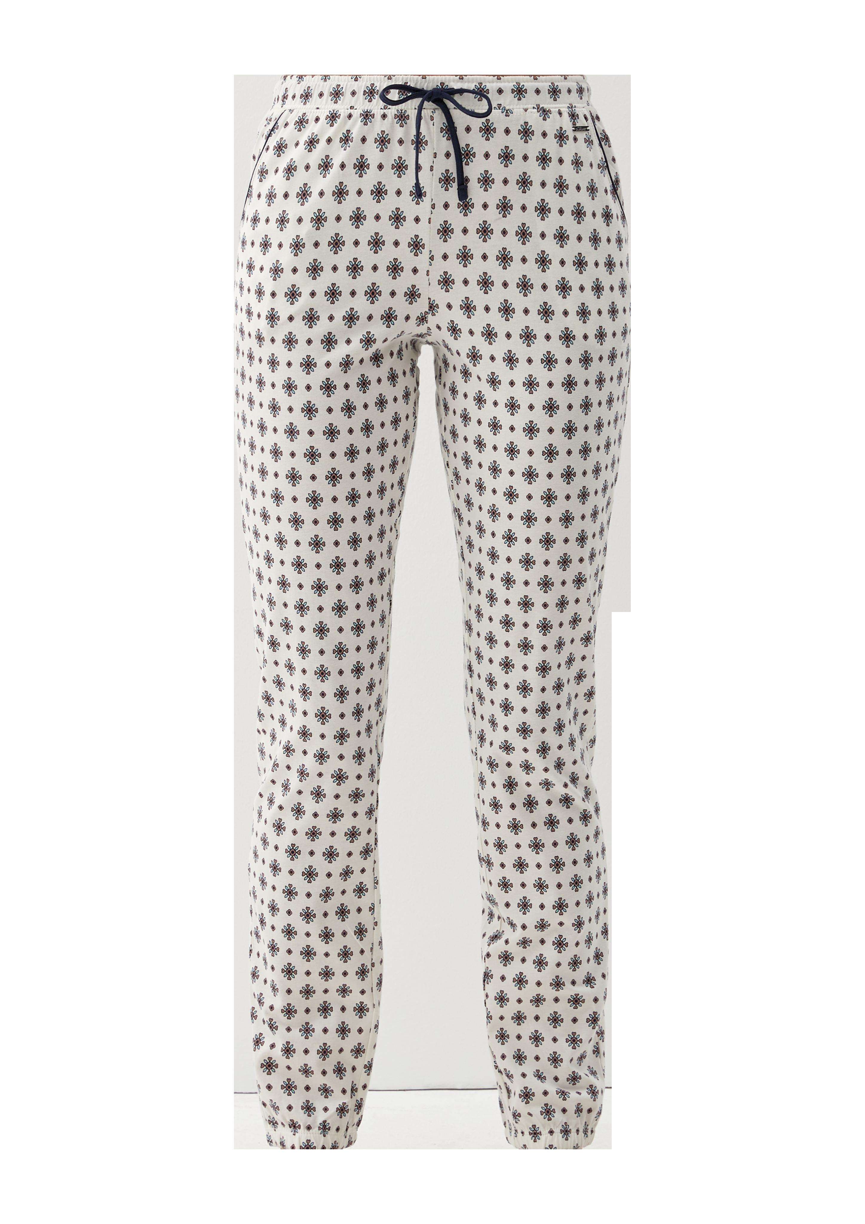 Pyjamahose mit Elastikbund  6007500-8500