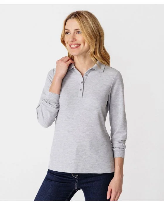 Polo maille piquée