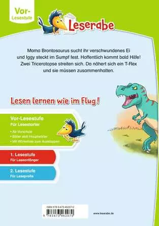 Leserabe - Vor-Lesestufe: Dinosauriergeschichten