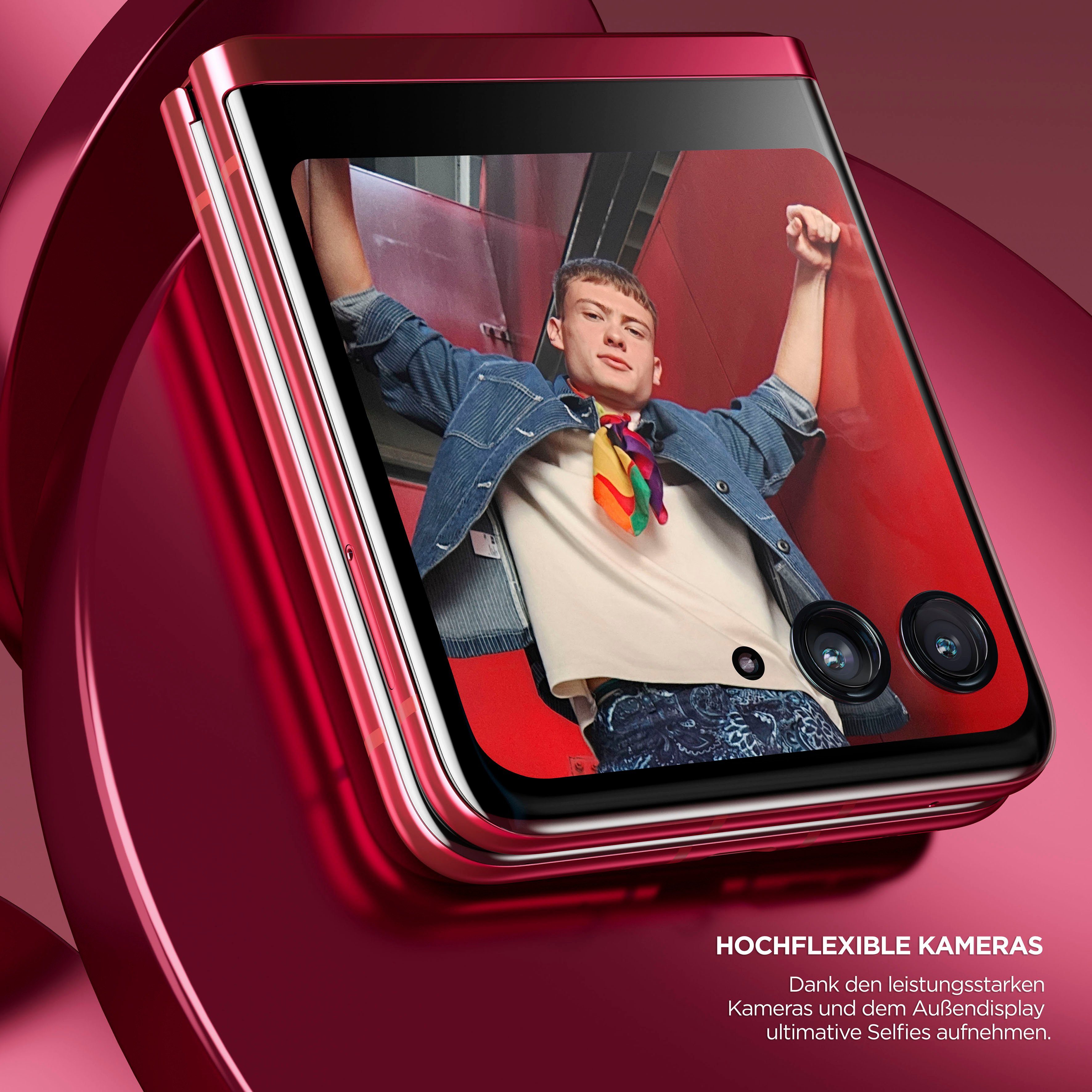 Motorola Motorola razr40 ultra Smartphone (17,52 cm/6,9 Zoll, 256 GB Speicherplatz, 12 MP Kamera)