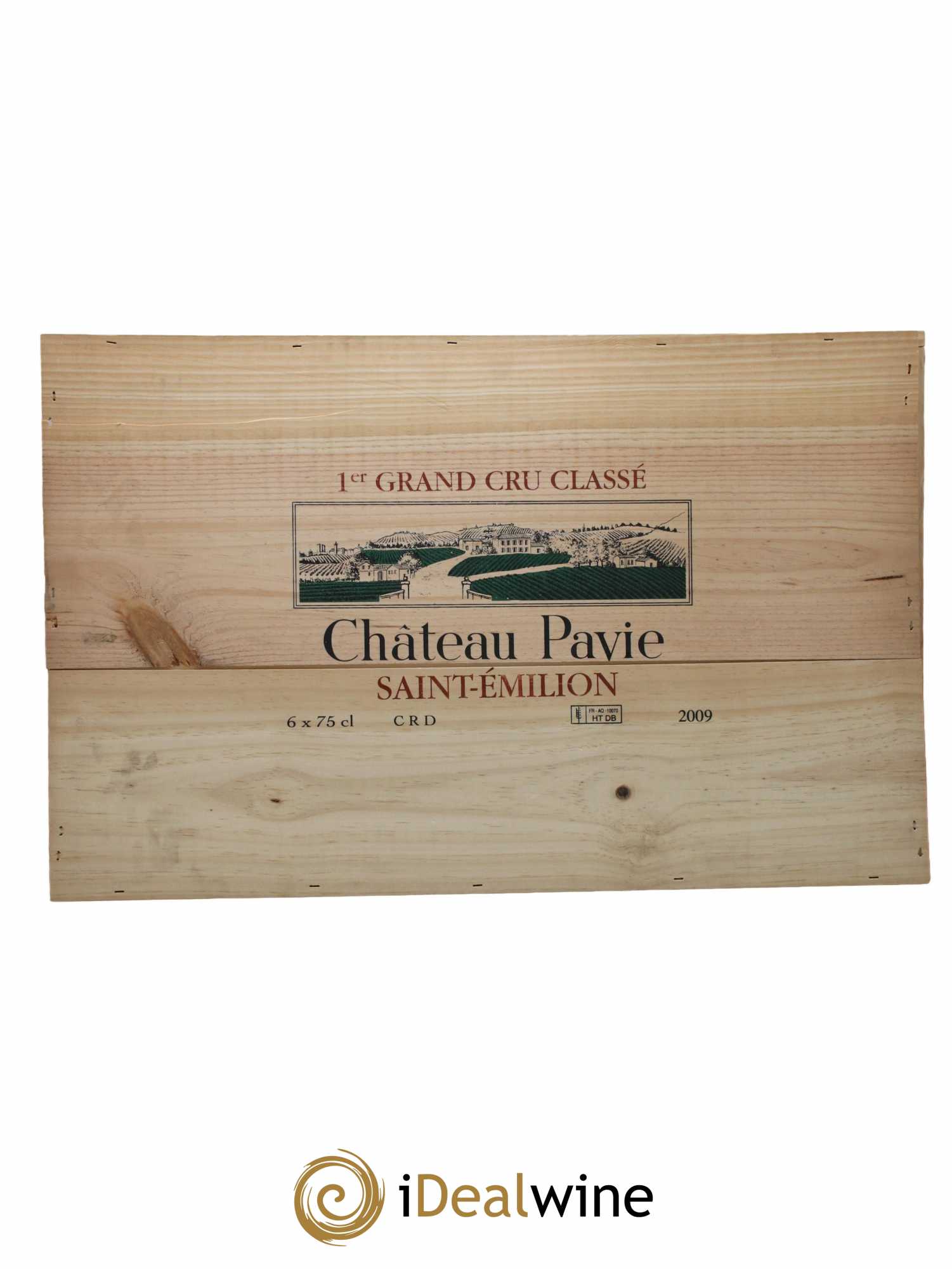 Château Pavie 1er Grand Cru Classé A  2009 - Lot de 6 Bouteilles