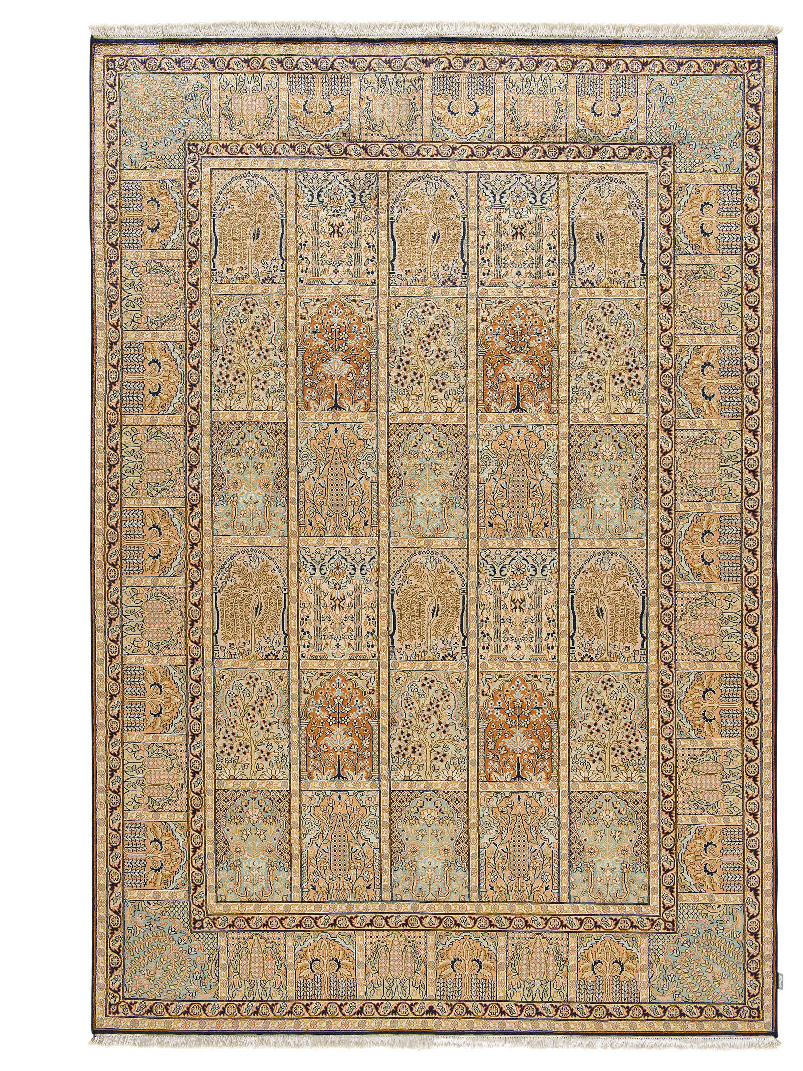 Kaschmir Seide 18/18 ca. 168 x 249 cm, Unikat / Einzelstück