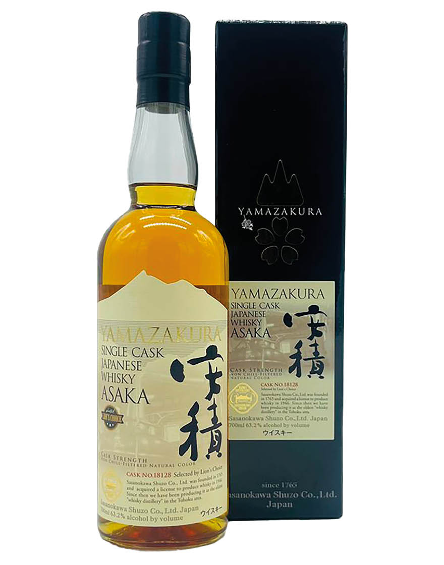 Japanese Whisky Single Cask Asaka Yamazakura 0,7 ℓ, En Étui