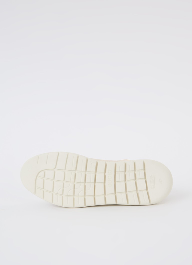 Boggi Milano Sneaker made of leather with suede details