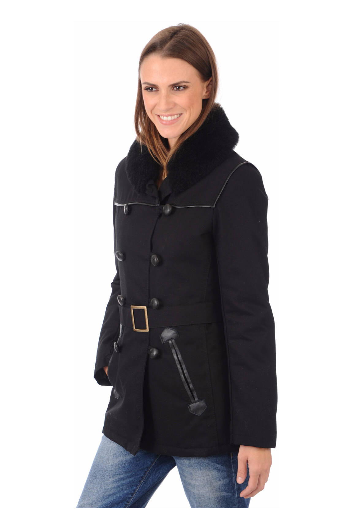 La Canadienne Parkas Femme couleur noir