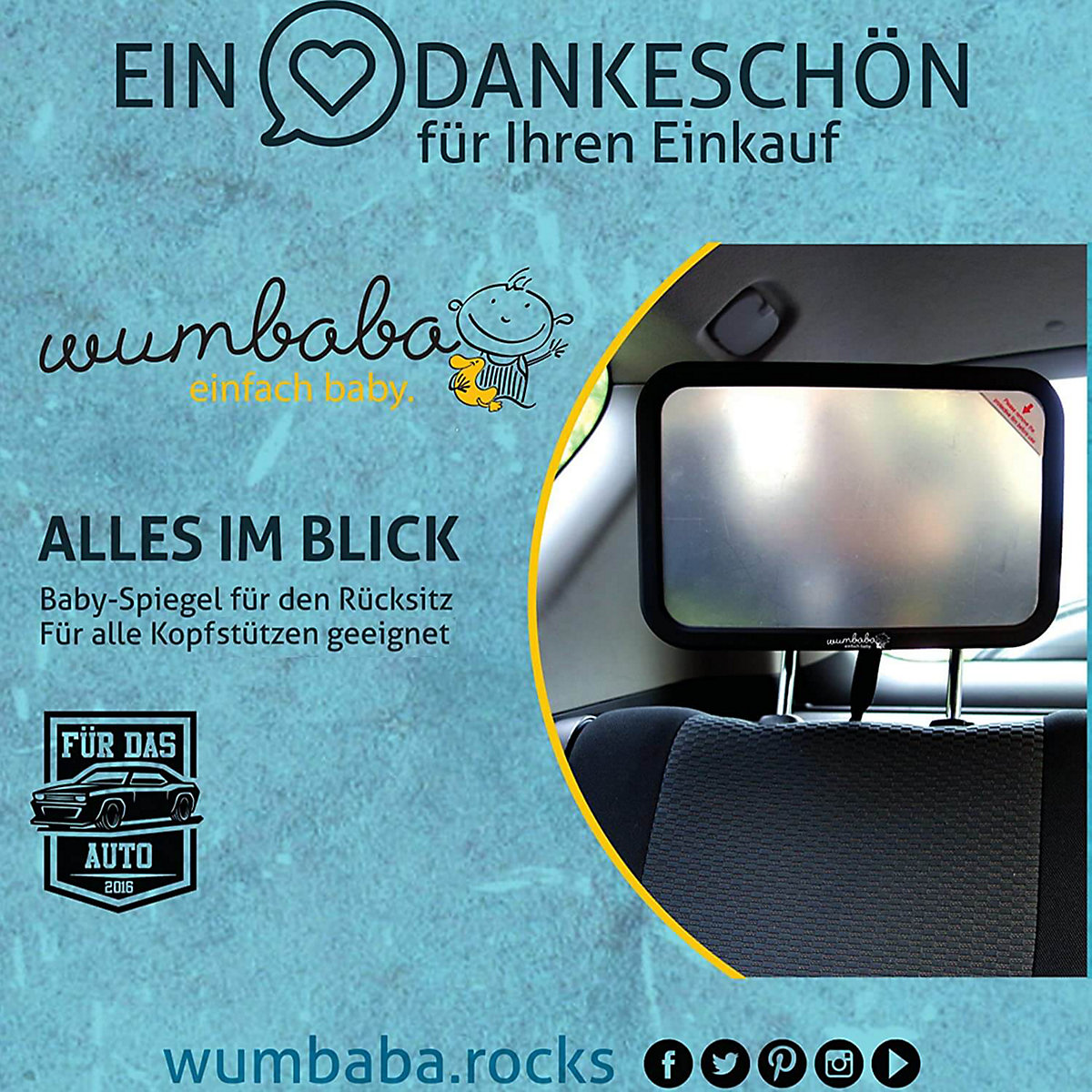 Rücksitzspiegel Autsitzspiegel