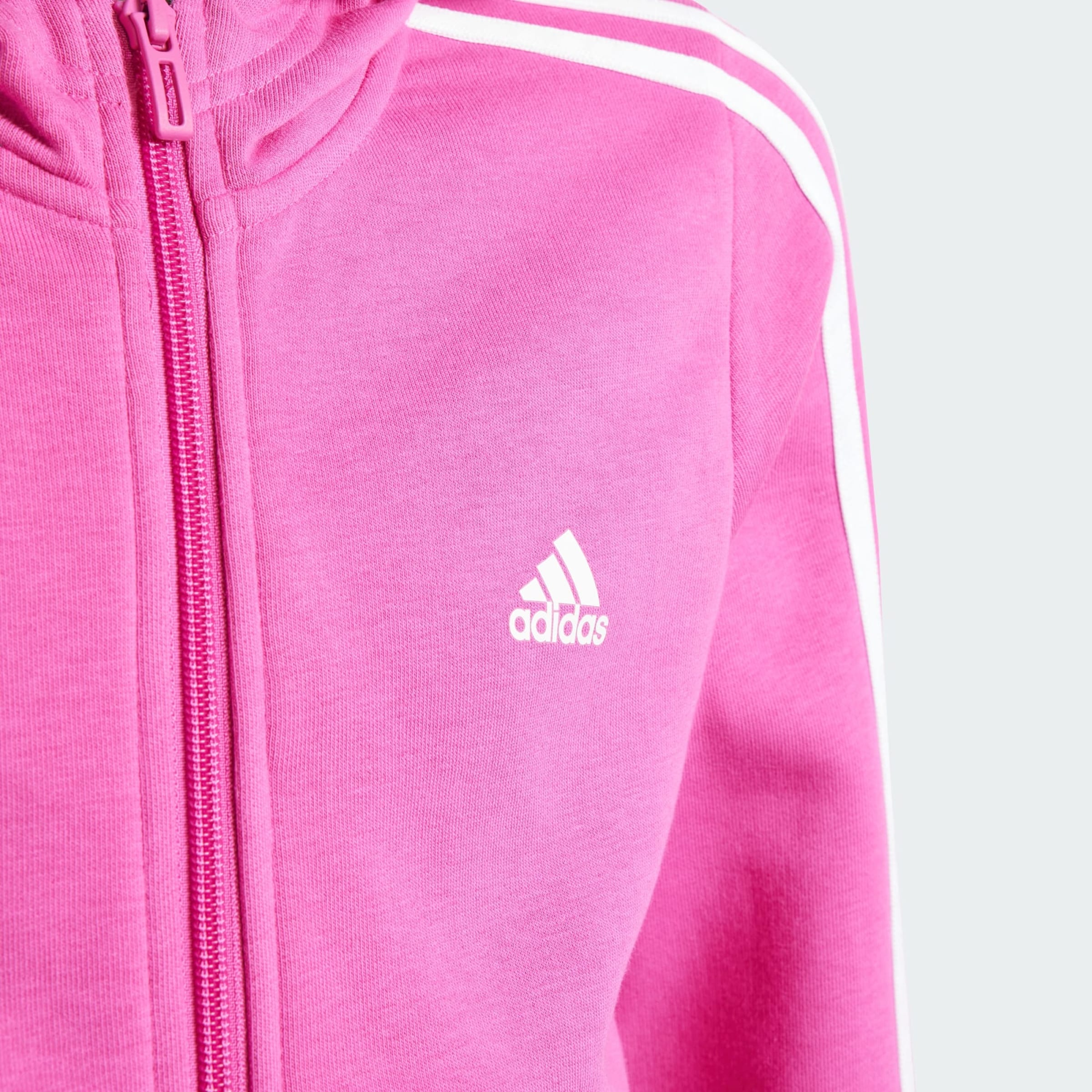 Athletic Zip-Up Hoodie 'Essentials'