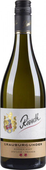 2021 Korber Kopf Grauburgunder** trocken - Weingut Rienth