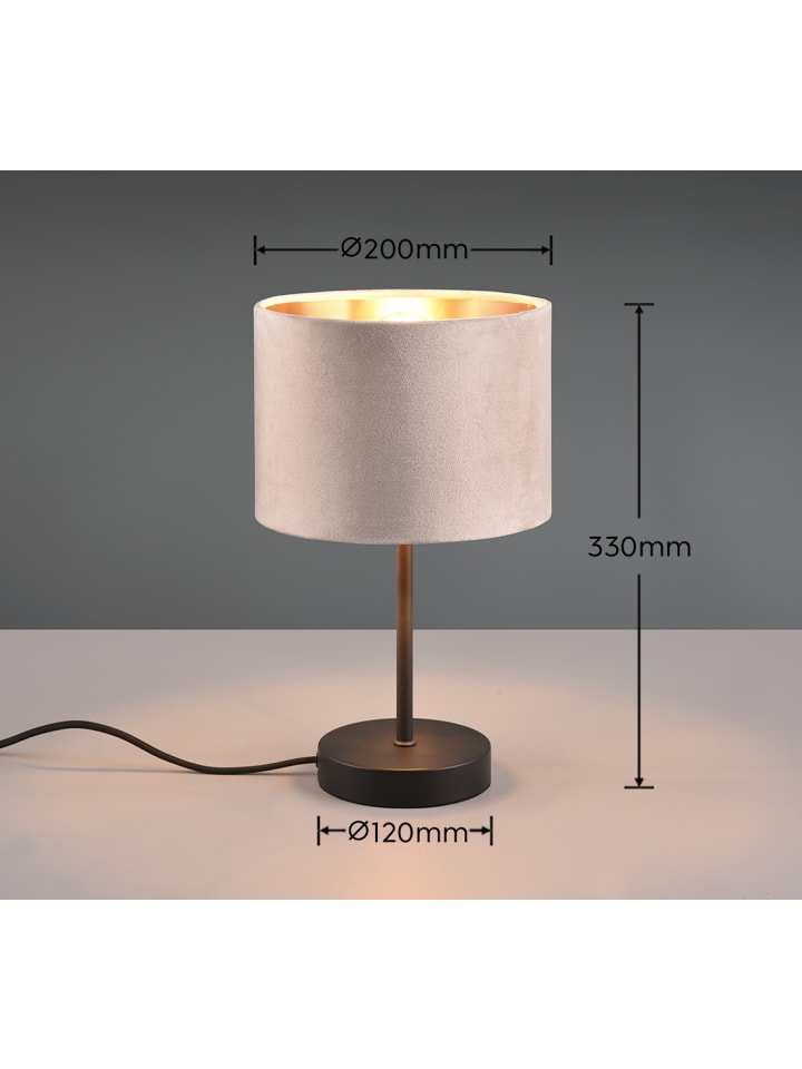 Trio Leuchten Tischleuchte JULIETA in beige günstig kaufen onesize