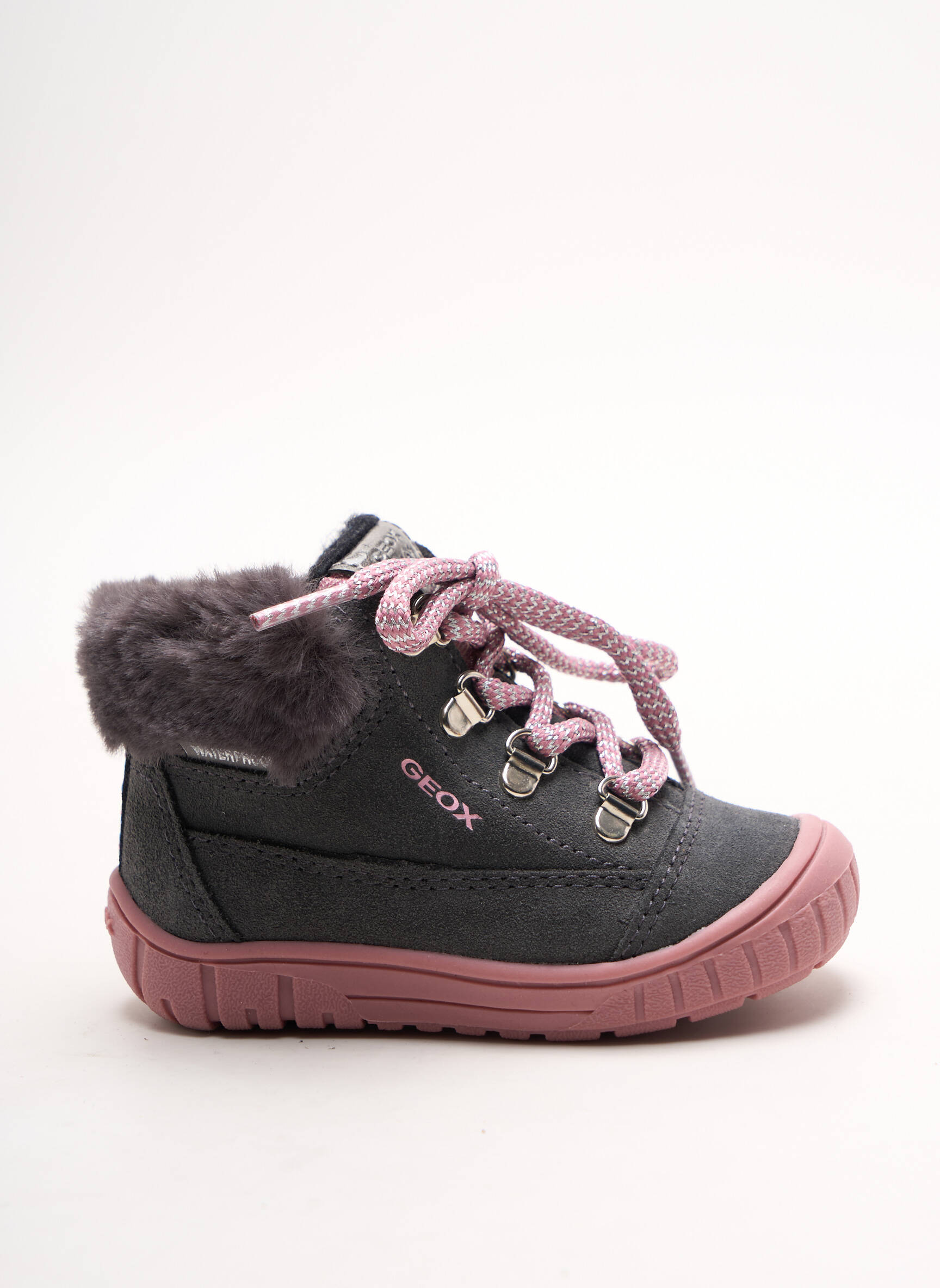 Geox Bottillons Fille couleur gris