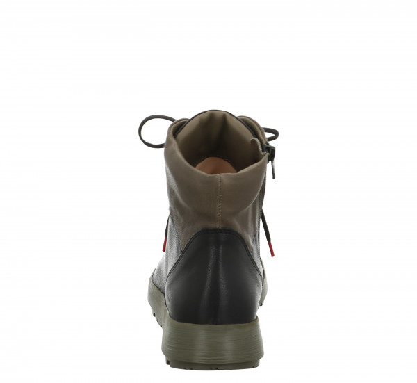 COMODA Schnürboots - Schwarz/Kombi