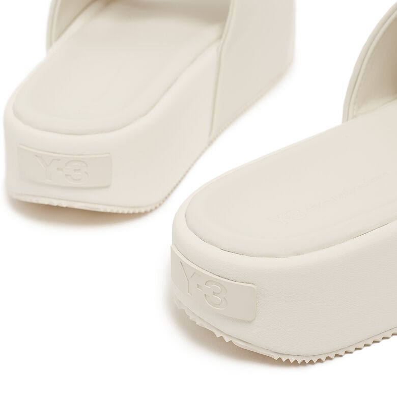 Y-3 Slide off white/off white/off white