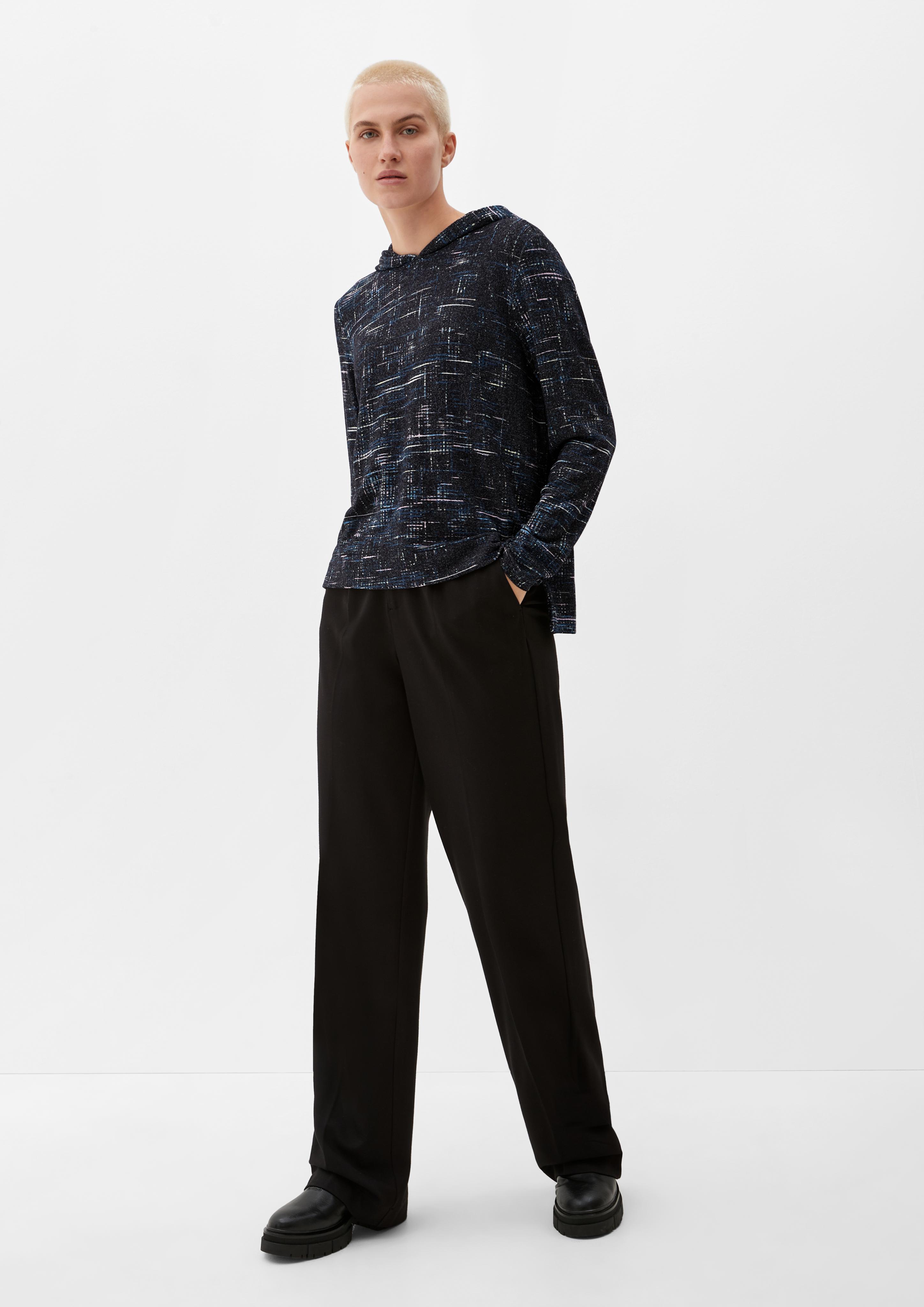 Longsleeve mit Kapuze  2125494-99A0