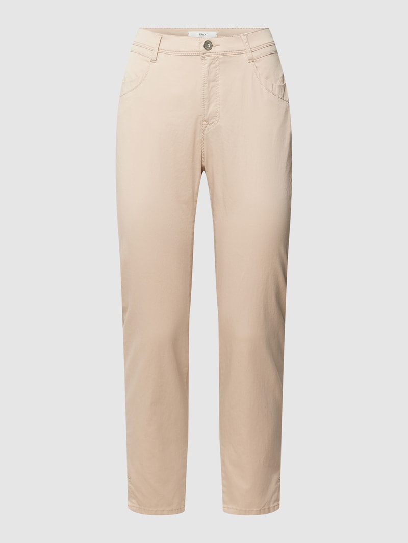 Slim Fit Jeans mit Stretch-Anteil Modell 'Mary' in sand