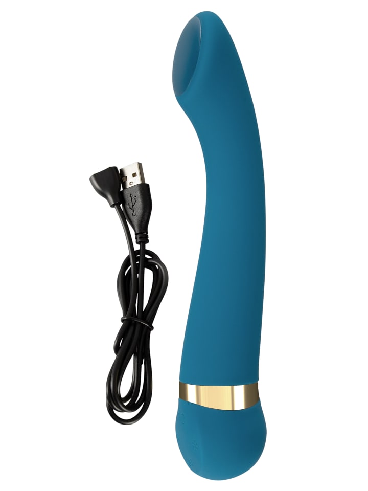 You2Toys Vibrator Hot 'n Cold Vibrator in türkis günstig kaufen 21,5 cm