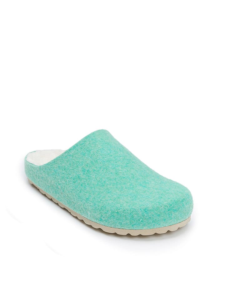 Mandel Clogs in Grün günstig kaufen