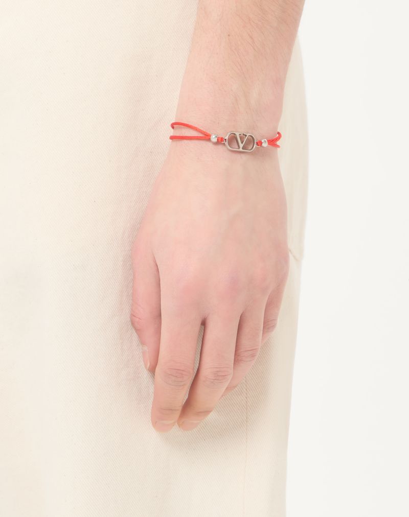 VLogo kenmerkende katoenen armband