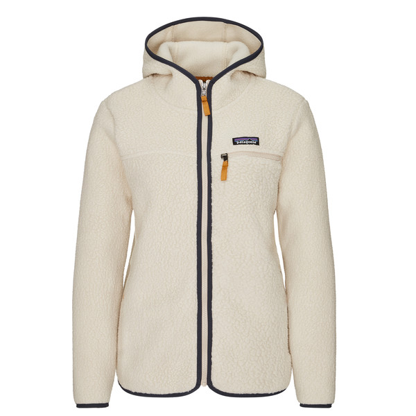 W' S RETRO PILE HOODY Damen - Fleecejacke