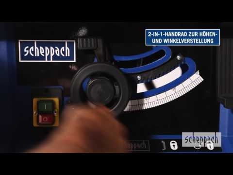 Scheppach 5901308901 HS105 Bordrundsav 2000 watt 255 mm med stativ