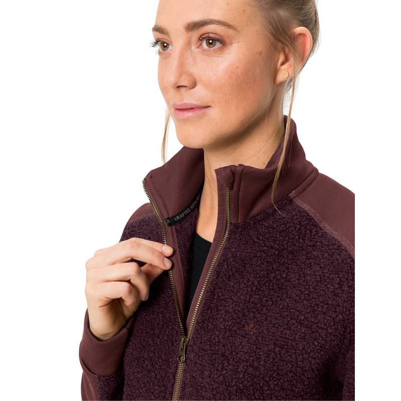 VAUDE Women's Skomer Wool Fleece Jacket Outdoorjacke Damen