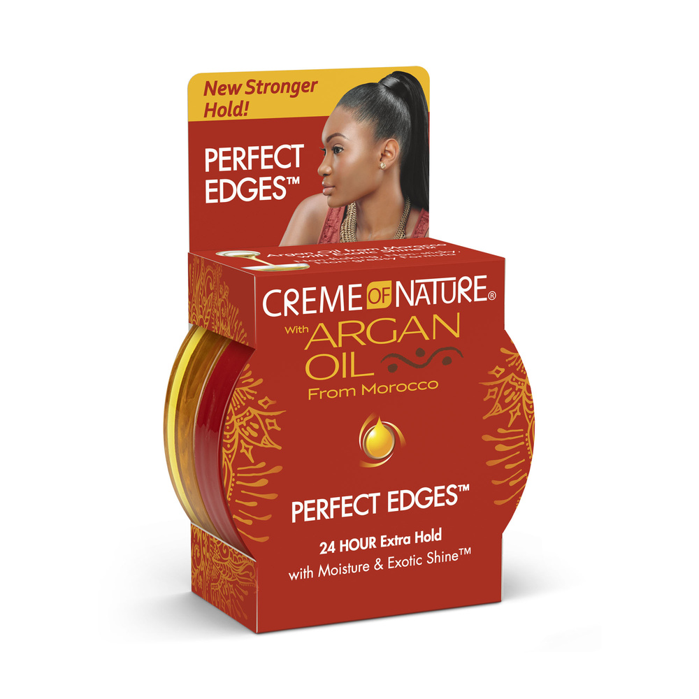 creme of nature GEL PERFECT EDGES - HUILE D'ARGAN DU MAROC SOIN
