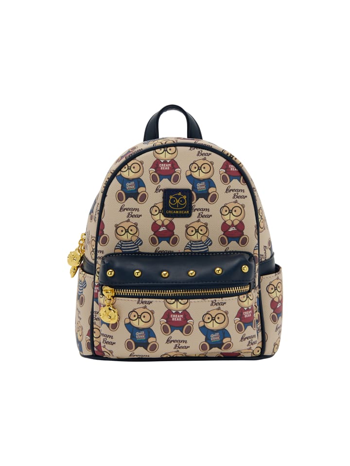 myMo Backpack Backpack in Beige Blue günstig kaufen onesize