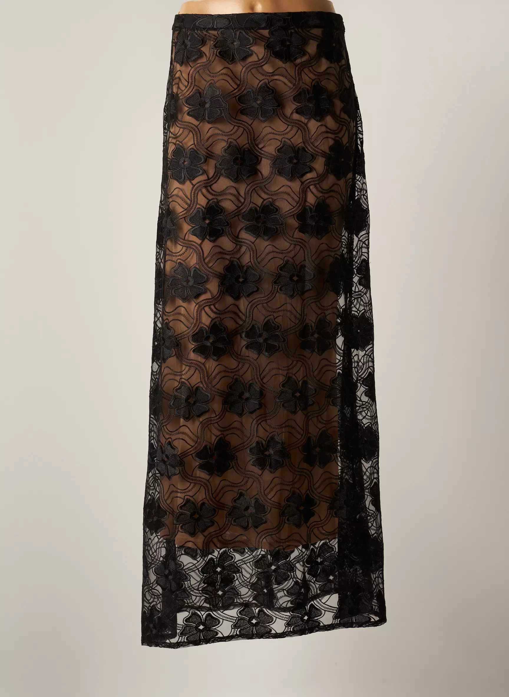 Anne Fontaine Jupes Longues Femme couleur noir