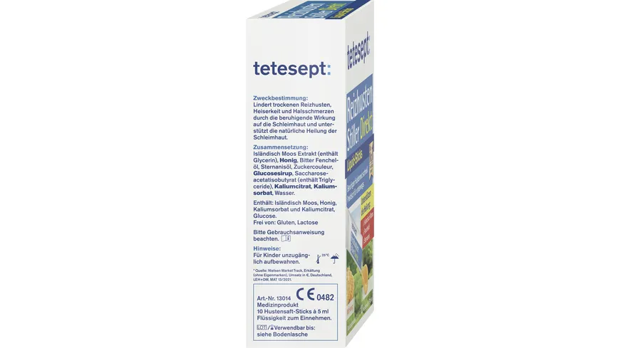 tetesept Reizhusten Liquid Sticks