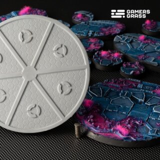 Battle Ready Bases - Alien Infestation Round 100mm (1)