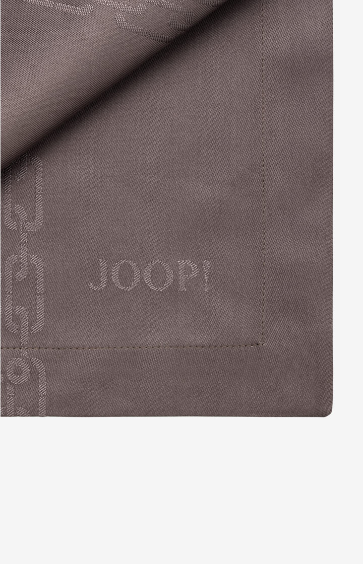 Serviette JOOP! CHAINS in Taupe - 2er Set, 50 x 50 cm - im JOOP!